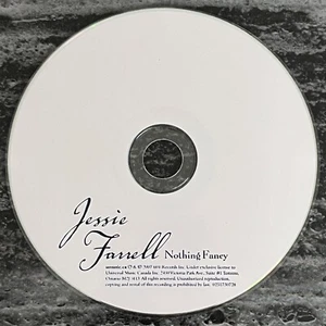 Jessie Farrell - Nothing Fancy [CD 2007 604 Records] Made In Canada Disc Only - Imagen 1 de 1