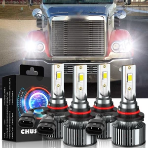 9006 9005 LED headlight bulb Hi/Lo Beam for 1998-2015 MACK Vision CX CXN Truck - Picture 1 of 11