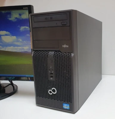 Fujitsu Windows 98 / XP Gamer PC Alte Spiel Computer 4GB HD i5 2,90GHz 500GB DVD - Bild 1 von 4