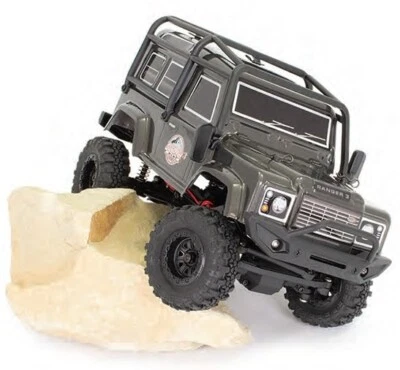 FTX Outback MINI 3.0 RANGER (Land Rover) DUNKELGRAU 4x4 1:24 RTR Rock Crawler