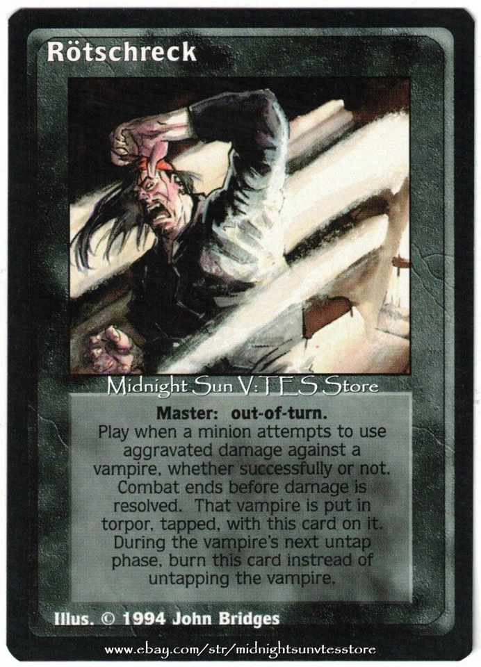Rötschreck Jyhad Rotschreck V:TES VTES Vampire CCG - Image 1 of 1