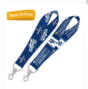 Los Angeles Dodgers 2024 World Series Champs Keystrap, Wristlet, 2 Sided MLB - Picture 1 of 3