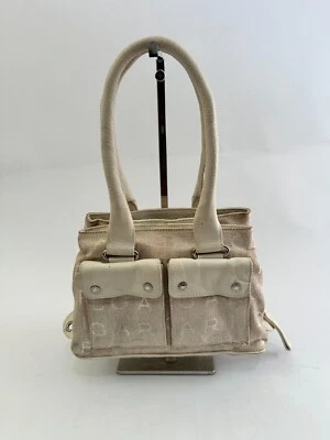 Bolso de mano Bvlgari de lona Logomanía siglo XX usado Foto 1 de 4