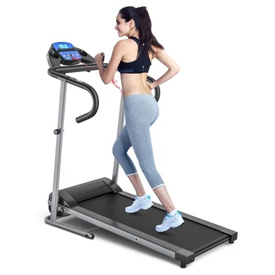 Cinta de Correr Plegable 1100W Soporte Eléctrico Motorizado Potencia Correr Fitness Máquina Foto 1 de 4