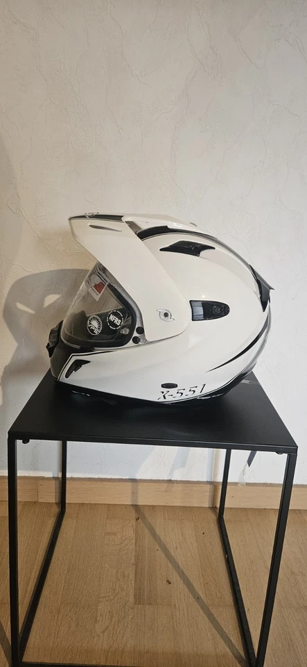 NEU Helm X-LITE X-551 HYPER weiß/schwarz NIE BENUTZT Gr. XS - Bild 1 von 4