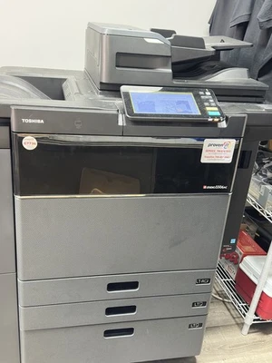 Impresora a color Toshiba E-Studio 5506AC escáner copiadora dúplex 55 PPM láser A3 MFP Foto 1 de 4