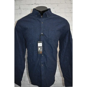 Marc Anthony Dress Shirt Men Size 2XL XXL Slim Fit Blue NEW TAGS - Picture 1 of 7