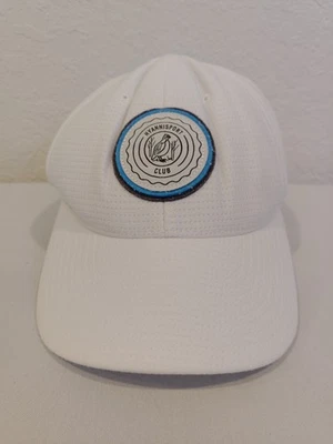 Gorra de golf Travis Mathew The Patch Hyannisport Club Snapback FlexFit blanca Foto 1 de 4