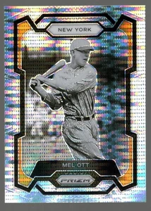 2024 Panini Prizm #117 Mel Ott Pulsar Prizms #/499 - Picture 1 of 2