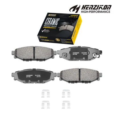 Pastillas de freno traseras de cerámica para Subaru XV Crosstrek 2013-2019 2,0 L - Especificaciones OE Foto 1 de 4