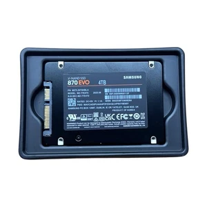 Samsung 870 EVO 4TB 2.5 Inch SATA SSD (MZ-77E2T0E) 100% Health - FREE SHIPPING - Afbeelding 1 van 3