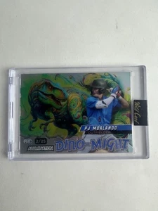 2024 PJ MORLANDO Wild Card Dino-Might/25 DMSTG2-PM Marlins Alumination - Imagen 1 de 2