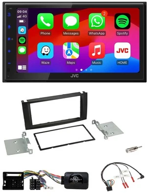 JVC Bluetooth USB Lenkrad 2DIN DAB Autoradio für VW Touareg Caravelle T5 2002-20 - Bild 1 von 4