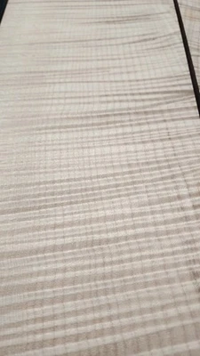 Fiddleback Flame Bookmatch de arce #1090 L.20&3/4" W.14&3/8" T. 3/8" Foto 1 de 4