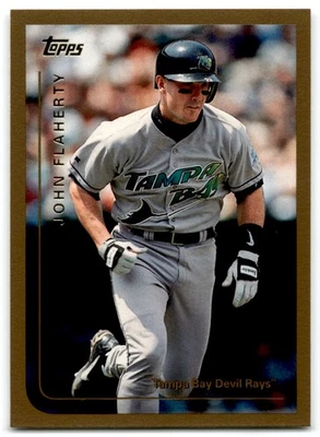1999 Topps John Flaherty Tampa Bay Devil Rays #4 - Image 1 of 2