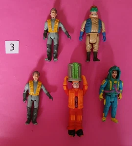THE REAL GHOSTBUSTERS FIGURES VINTAGE KENNER x5 - Picture 1 of 2