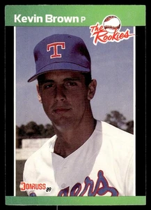 1989 Donruss The Rookies Kevin Brown Texas Rangers #44 - Picture 1 of 2
