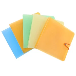5 Pcs CD Package Dvd Binder Organizer Holder for Dvds Cd/dvd Case Holders - Afbeelding 1 van 12