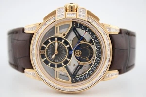 Harry Winston Ocean Moon Phase Limited 20 Pieces Auto 42mm Watch OCEAMP42RR002 - Picture 1 of 13
