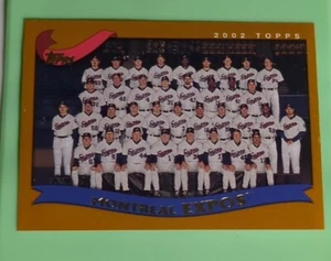 2002 Topps Montreal Expos Baseball Cards #658 - Montreal Expos Team Photo - Picture 1 of 2