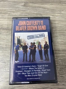 John Cafferty and The Beaver Brown Band - Tough All Over Cassette 1985 - Picture 1 of 7