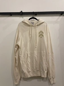 BARRYS BOOTCAMP IVORY PULLOVER HOODIE NWOT SIZE: MEDIUM MSRP: $88 - Picture 1 of 4