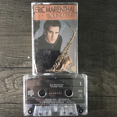 Eric Marienthal Round Trip Audio Cassette 1989 GRP Records - Image 1 of 2