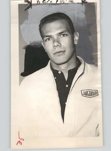 Diablo Sports Car Team Racer JIM RICHMOND Candid VINTAGE 1961 Press Photo - Imagen 1 de 2