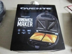 OVENTE GPS401B Sandwich Grill Maker - Black - Picture 1 of 8