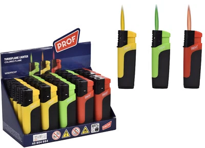 10x Sturmfeuerzeug Feuerzeug Sturmflamme Turbo Flamme Wind Jetflamme - Bild 1 von 2