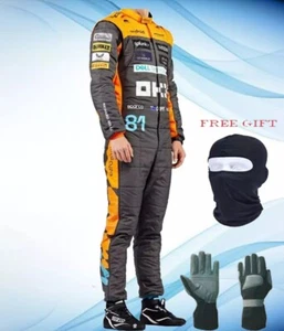 F1 LANDO GO KART RACE SUIT CIK/FIA LEVEL 2 APPROVED WITH Free gift SUBLIMATION - Picture 1 of 5
