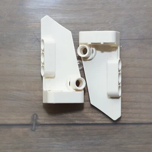 LEGO 64683 White Technic Panel Fairing #3 Qty 2 - Picture 1 of 6
