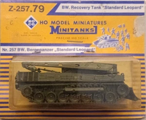 German BW Leopard Recovery Tank - H0 Model Miniatures ROCO nr. Z-257.79 - Foto 1 di 3