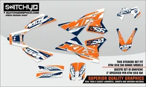 KIT GRAFIK AUFKLEBER "ATTACK B.0" für KTM 950 SM DECALS DEKOR - Bild 1 von 1