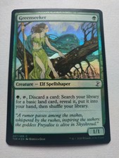 1x MTG Magic FOIL Greenseeker Time Spiral Remastered SP/ NM x1