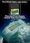 IMPRESSION AD 1981 Shield barre de savon déodorant extra résistance 8x11