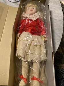 A Connoisseur Collection Doll From Seymour Mann- Open Box. doll stand.Vintage. - Picture 1 of 9