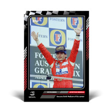 Topps - The Story of Ayrton Senna - Card 47 - Securities 80th podium of his career