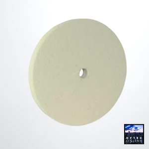 150 mm DOUBLE DENSITY A GRADE FELT BUFFING  WHEEL 10 MM THICK POLISHING - Picture 1 of 5