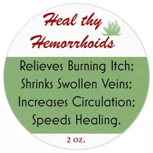 Heal thy Hemorrhoids~ Strong Effective Relief: burning itch, pain, tears. FAST - Picture 1 of 5