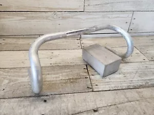 Manillar vintage Nitto Mod 115 Olympiade 390 mm Drop Race Bar Cresta aleación - Imagen 1 de 6
