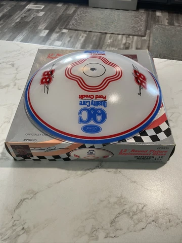 Light Fixture, 12" Round Replacement Glass, #88 Dale Jarrett, Quality Care Cover