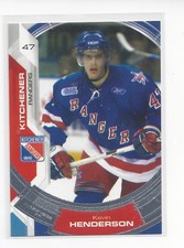 2006-07 Kitchener Rangers (OHL) Kevin Henderson
