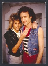 1970s CARLOS CAVAZO & KEVIN DUBROW of QUIET RIOT Live Candid Original Photo nb