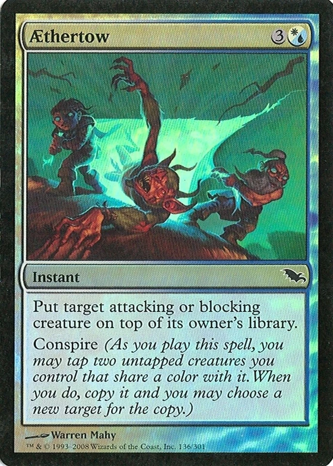 MTG - Shadowmoor - Aethertow - Foil - NM - Image 1 of 1