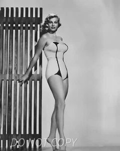 Vintage 8x10 Foto Nachdruck - Anita Ekberg 50er Jahre Glamour - Retro Wandbild - Bild 1 von 1