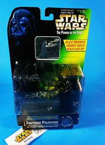 Star Wars💥Power of Force💥EMPEROR PALPATINE💥ELECTRONIC POWER F/X💥Kenner 1997 - Picture 1 of 12