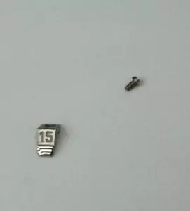 Original BREITLING #15 Edelstahl Lünette Reiterlasche mit Schraube - Bild 1 von 11