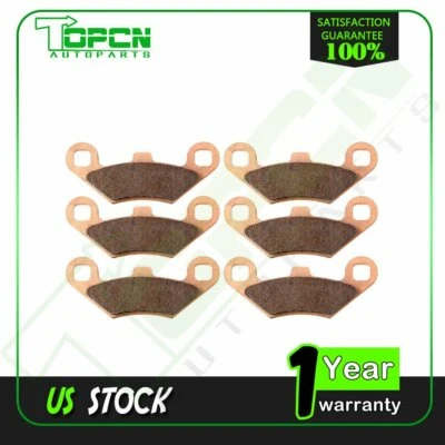 Pastillas de freno delanteras y traseras HH sinterizadas EFI 2007-2009 para Polaris Sportsman X2 500 Foto 1 de 4