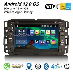 8-Kern Navi Android 14.0 Autoradio Chevrolet Silverado Buick GMC Yukon HUMMER H2 - Bild 1 von 1